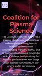 Mobile Screenshot of plasmacoalition.org