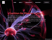Tablet Screenshot of plasmacoalition.org